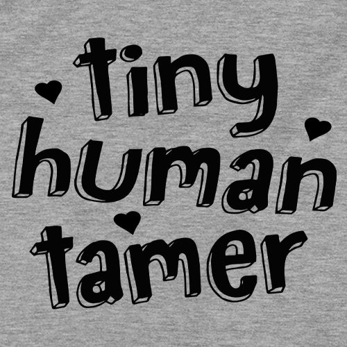 Tiny Human Tamer Teacher Mens T-shirt 