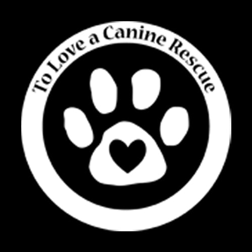 TLC To Love a Canine Dog Rescue White Mens T-shirt