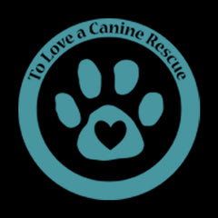 TLC To Love a Canine Dog Rescue Teal Mens T-shirt