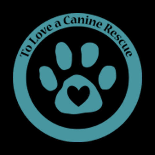 TLC To Love a Canine Dog Rescue Teal Mens T-shirt