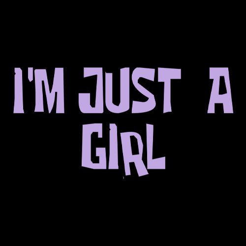 I'm Just A Girl Guts Music Mens T-shirt