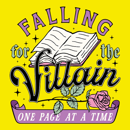 Falling For The Villain One Page At A Time  Mens T-shirt