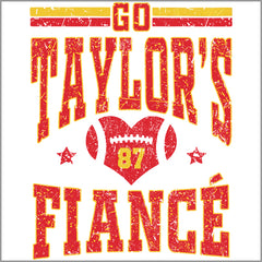 Go Taylor's Fiancé Engagement Game Day Mens T-shirt