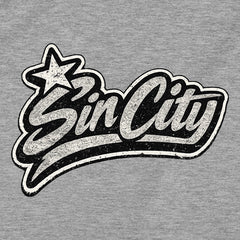 Sin City Vegas Retro Vintage Mens T-shirt