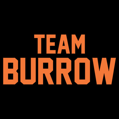 Team Burrow Cincinnati Mens T-shirt