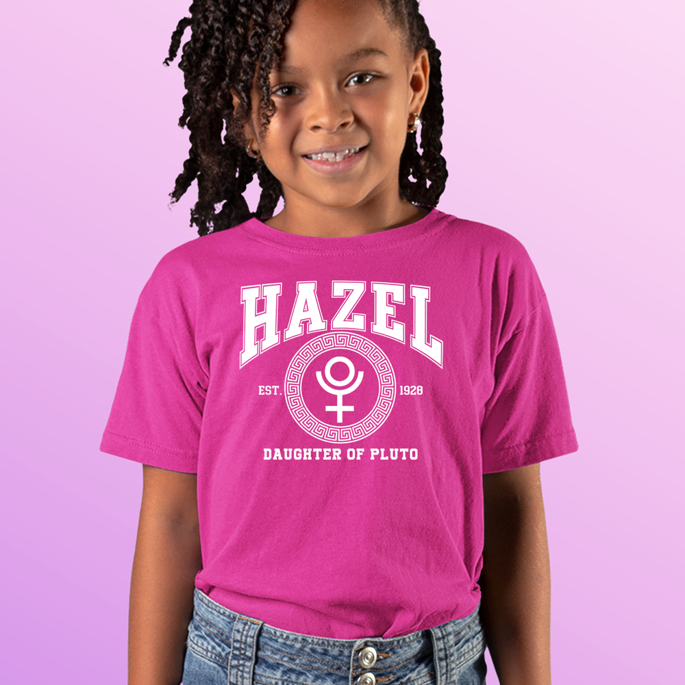 Hazel Daughter of Pluto Roman Gold Mens T-shirt 