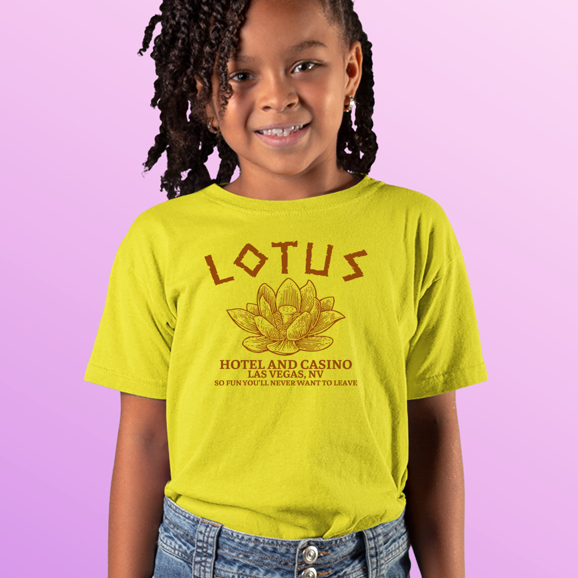 Lotus Hotel and Casino Mens T-shirt Heather Grey