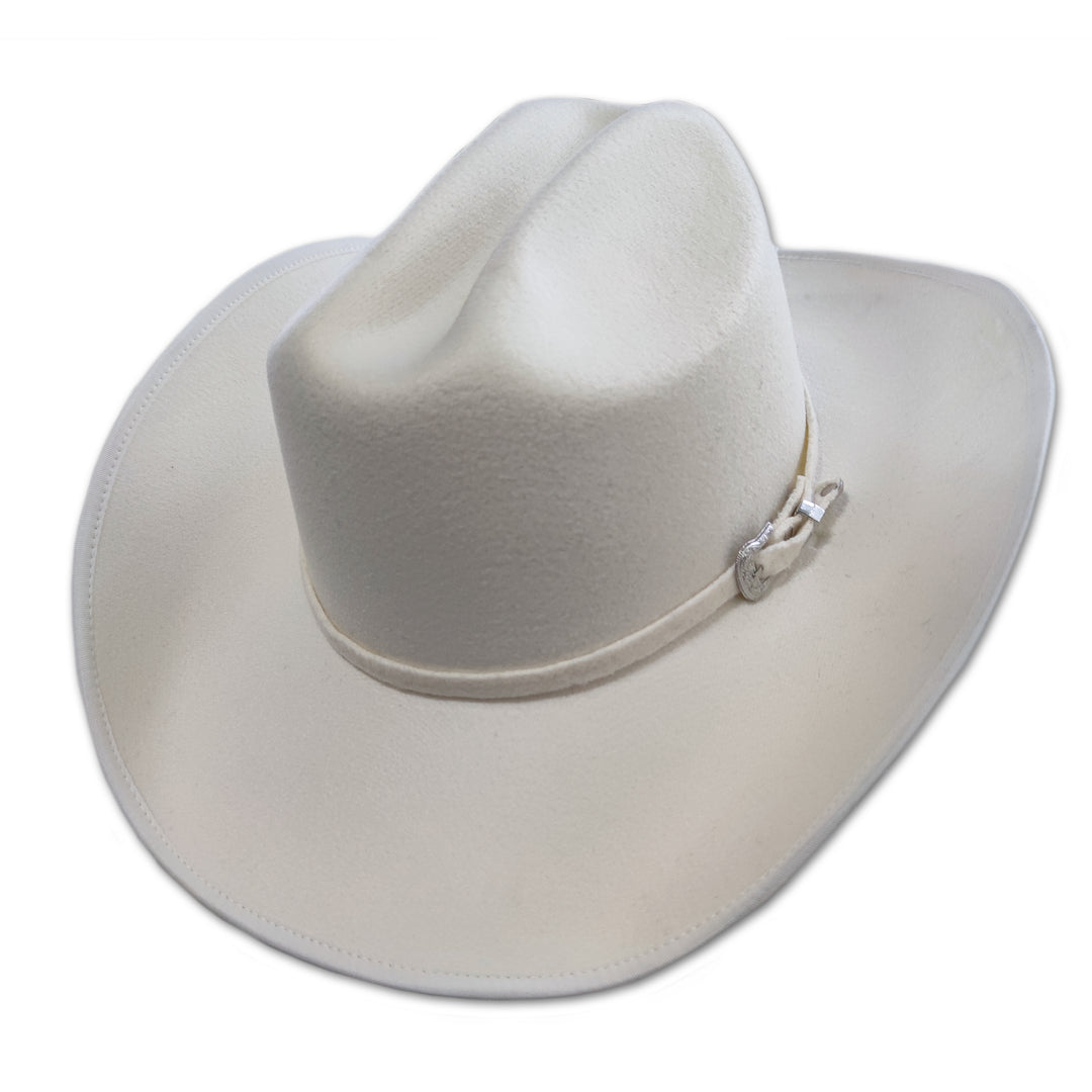 Authentic Western Style Cowboy Hat for Women: Handcrafted Stetson-Inspired Design with Distressed Finish - Perfect for Rodeos, Festivals, and Everyday Chic