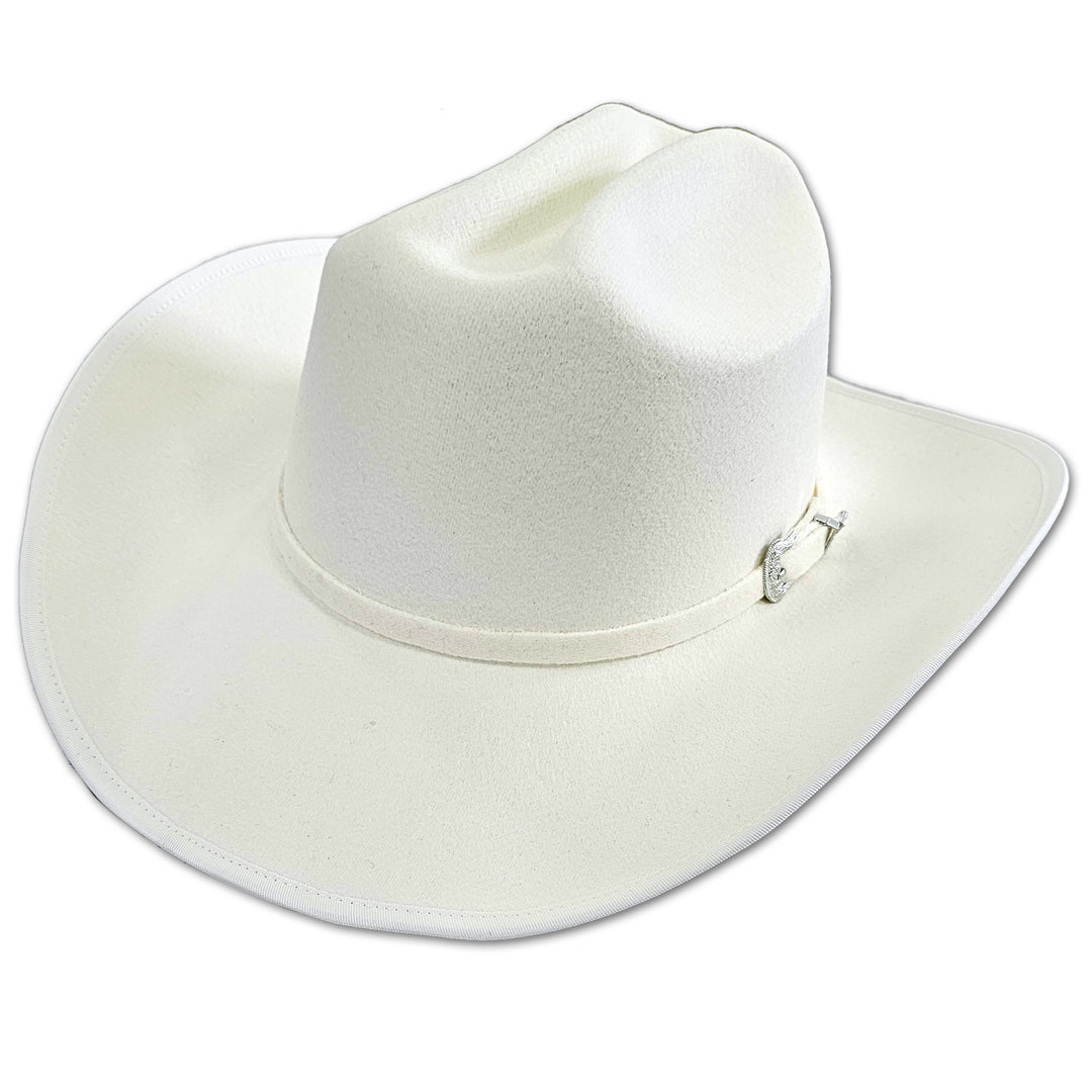 Authentic Western Style Cowboy Hat for Women: Handcrafted Stetson-Inspired Design with Distressed Finish - Perfect for Rodeos, Festivals, and Everyday Chic