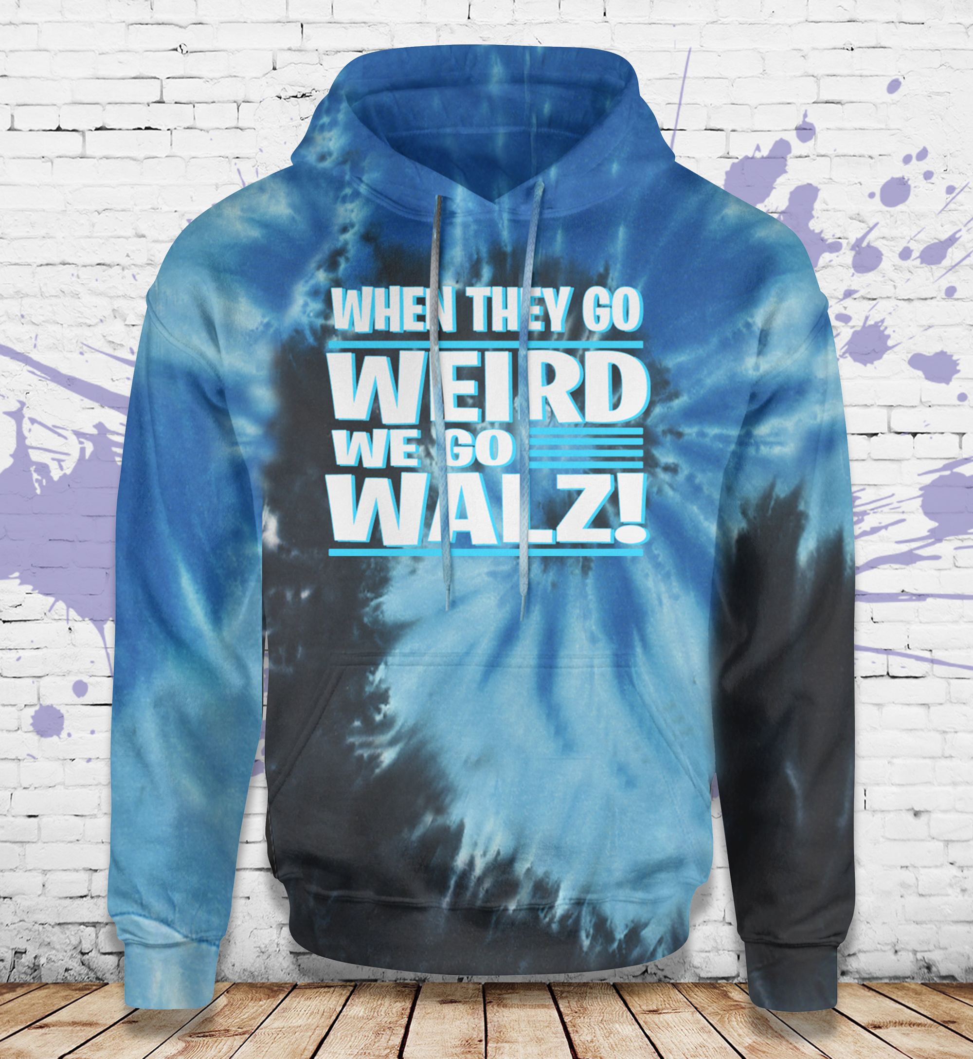 When They Go Weird We Go Walz Mens T-shirt 