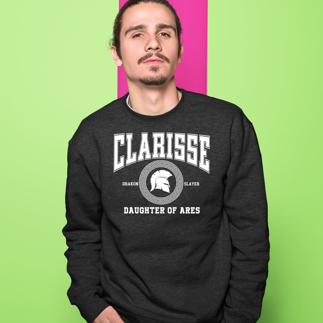 Clarisse Daughter of Ares Battle Ready Adult Crewneck Sweatshirt 