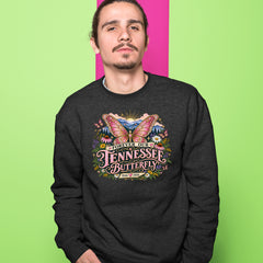 Forever Our Tennessee Butterfly Dolly Adult Crewneck Sweatshirt 