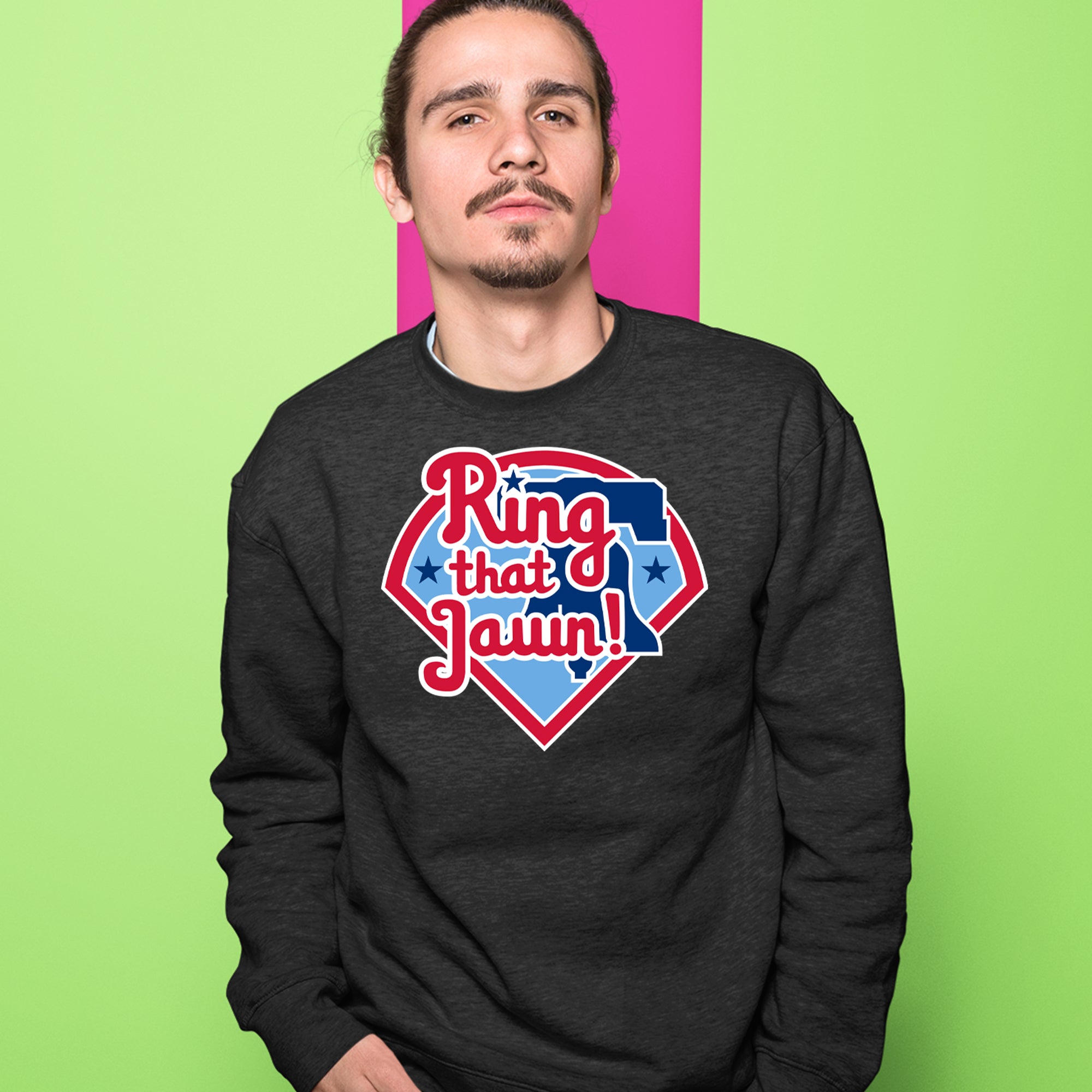 Ring That Jawn Philly Baseball Adult Crewneck Sweatshirt 