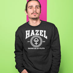 Hazel Daughter of Pluto Roman Gold Adult Crewneck Sweatshirt 