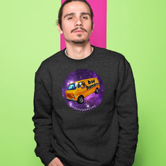 Bad Hombres Space West Chester Band Adult Crewneck Sweatshirt 