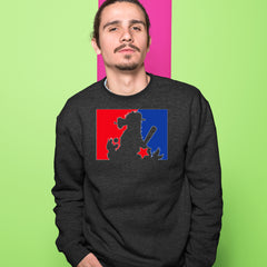 Philly Baseball Phan graphic on Unisex Heavyweight Fleece Crewneck Sweatshirt alternate view 2