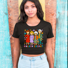 Golden Forever Golden Girls Cropped T-Shirt 
