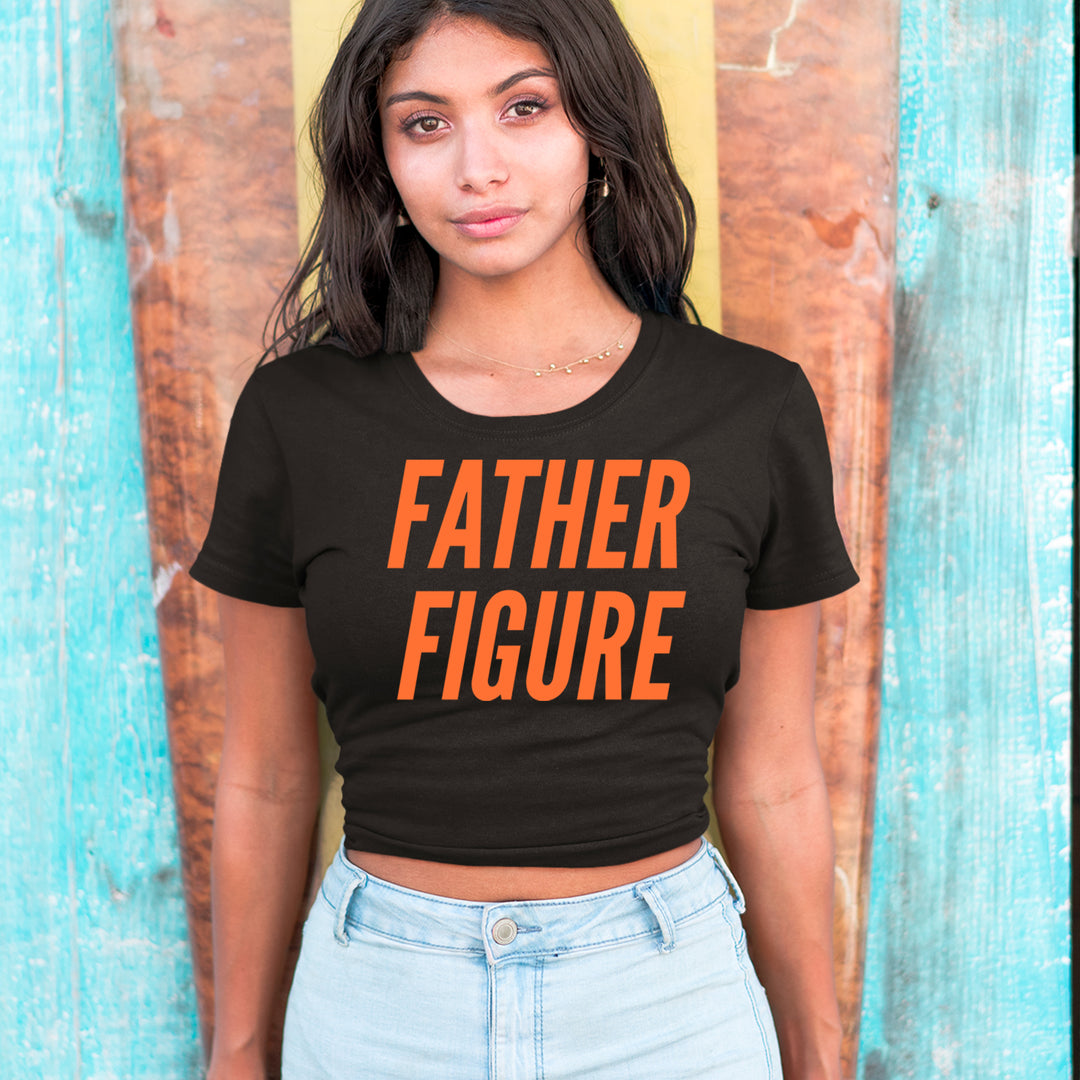 Father Figure Cropped T-Shirt 