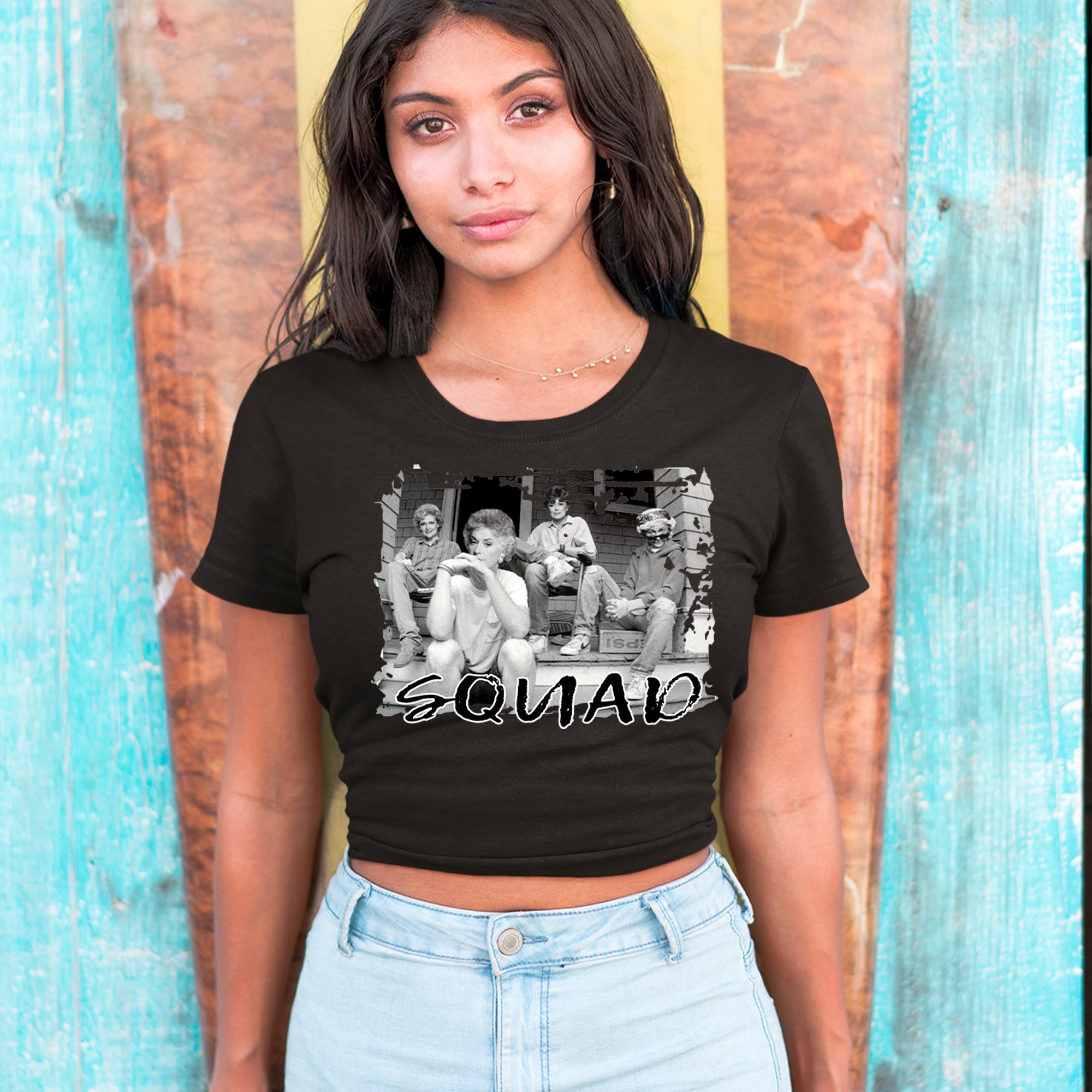 Squad Golden Girls Cropped T-Shirt 
