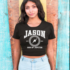 Jason Son of Jupiter Storm Bringer Cropped T-Shirt 