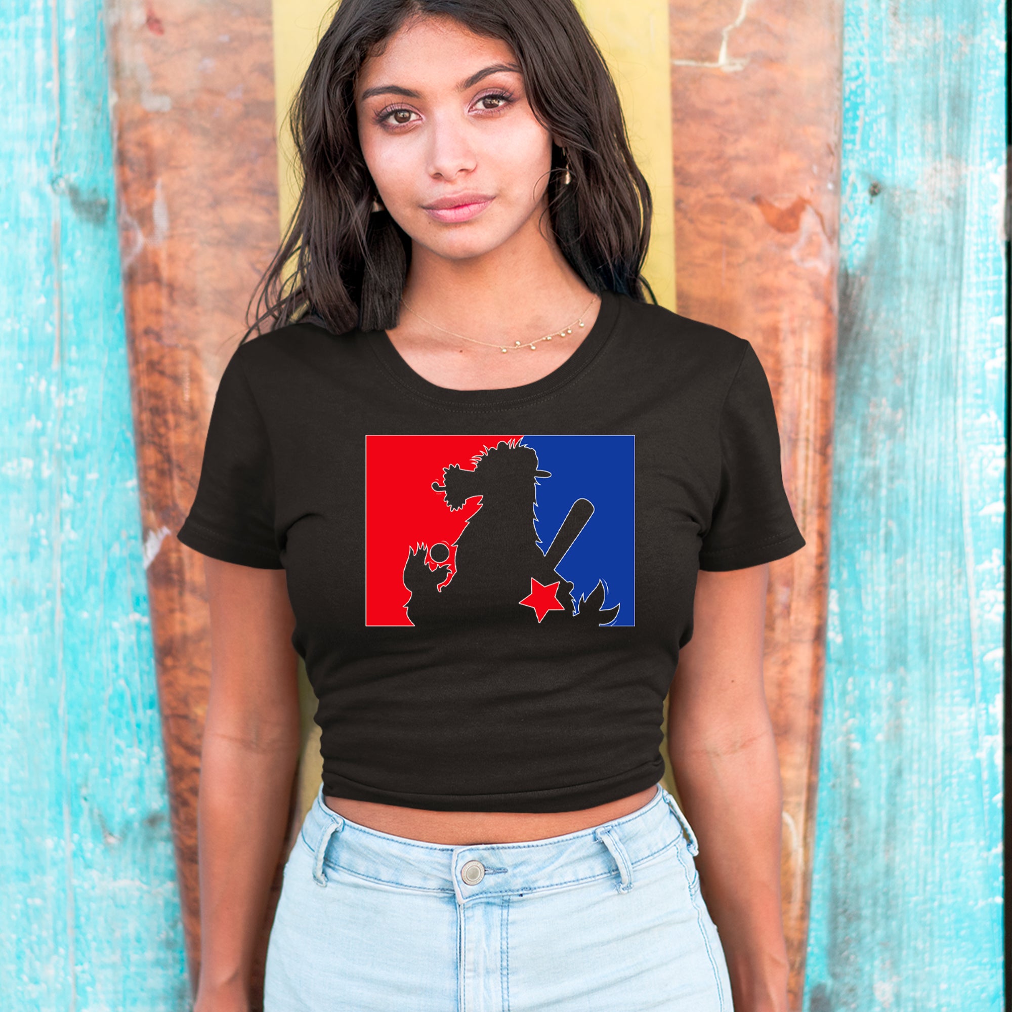 Philly Baseball Phan Cropped T-Shirt 