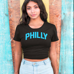 Philly Philadelphia Pride Cropped T-Shirt 