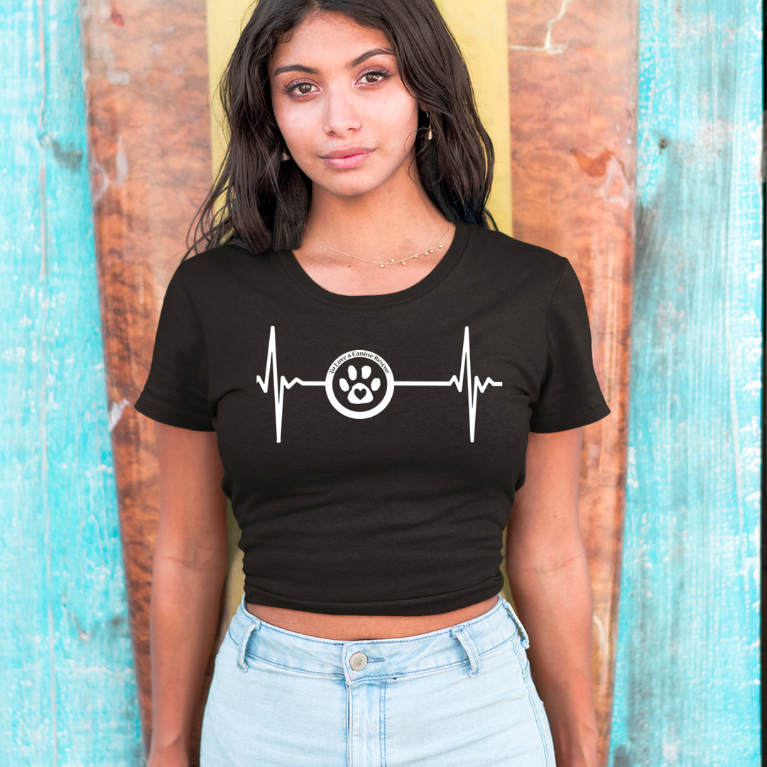 TLC Rescue Heartbeat Cropped T-Shirt 