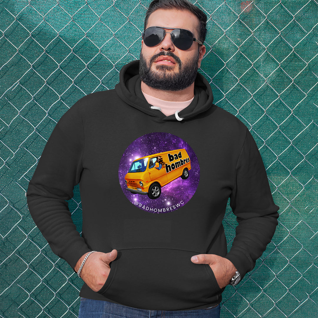 Bad Hombres Space West Chester Band Adult Hoodie Sweatshirt 