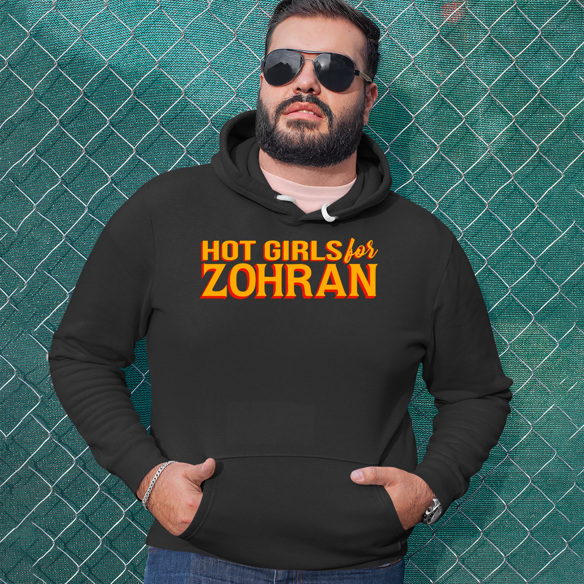 Hot Girls for Zohran Meme Adult Hoodie Sweatshirt 