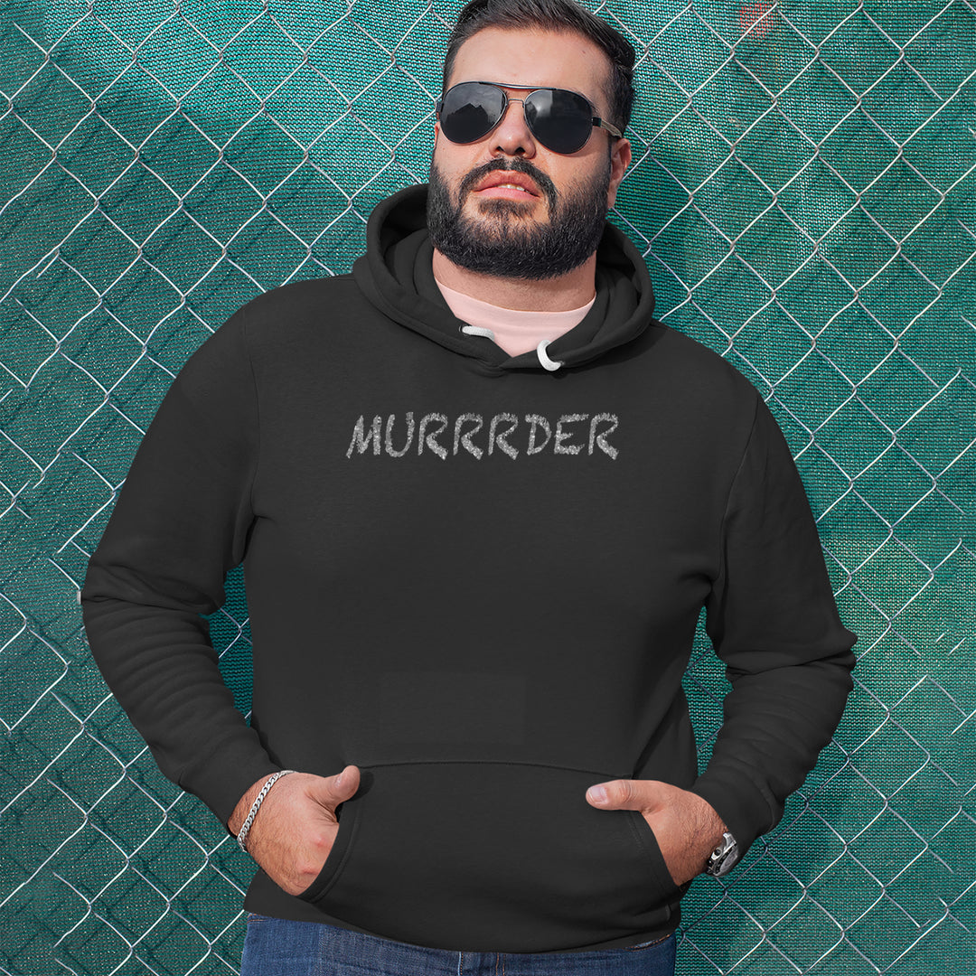 Murrrder Glitter Traitor Adult Hoodie Sweatshirt 