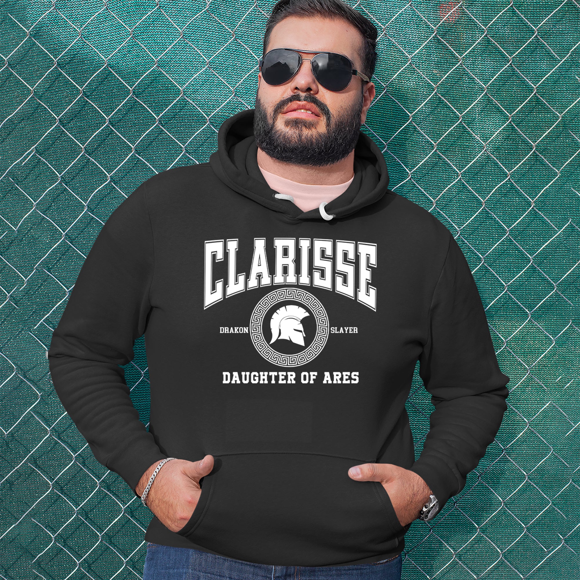 Clarisse Daughter of Ares Battle Ready Adult Hoodie Sweatshirt 