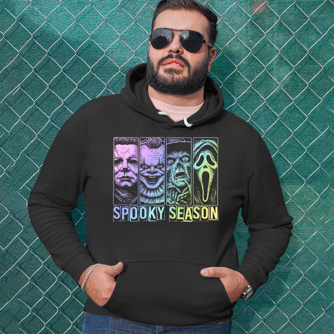Spooky Season Horror Icons Halloween Adult Hoodie Sweatshirt 