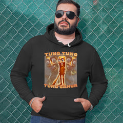 Tung Tung Tung Sahur Enforcer Adult Hoodie Sweatshirt 