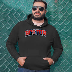 Boston City Pride Skyline Adult Hoodie Sweatshirt 