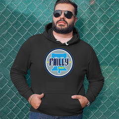 Philly Pride Liberty Bell Adult Hoodie Sweatshirt 