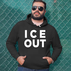Ice Out Protest Adult Hoodie Sweatshirt 