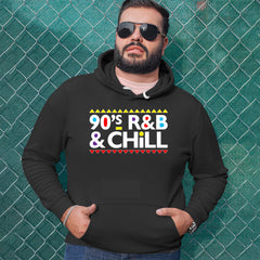 90s R&B and Chill Retro Throwback Adult Hoodie Sweatshirt 