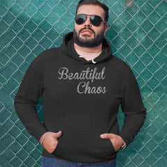 Beautiful Chaos Glitter Music Festival Adult Hoodie Sweatshirt 
