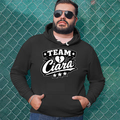 Team Ciara Scamanda Broken Heart Adult Hoodie Sweatshirt 
