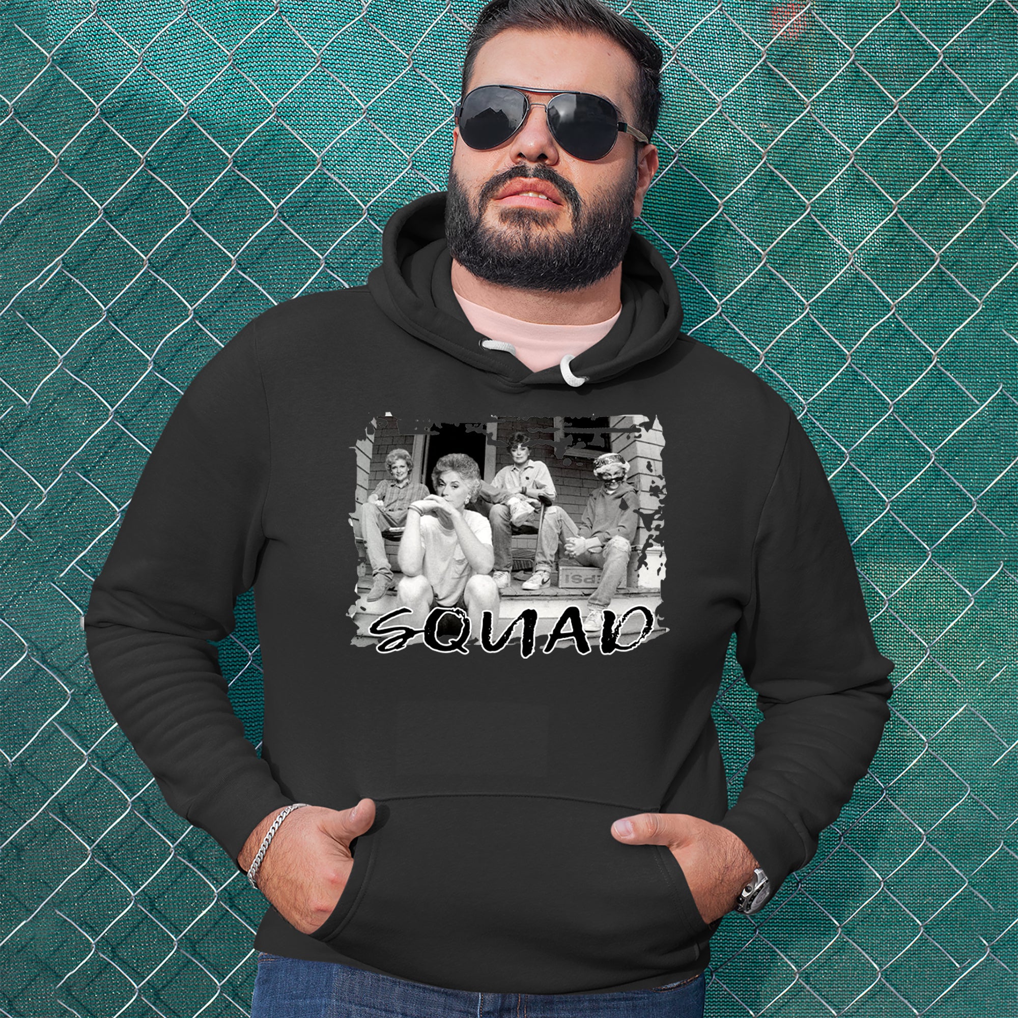 Squad Golden Girls Adult Hoodie Sweatshirt 