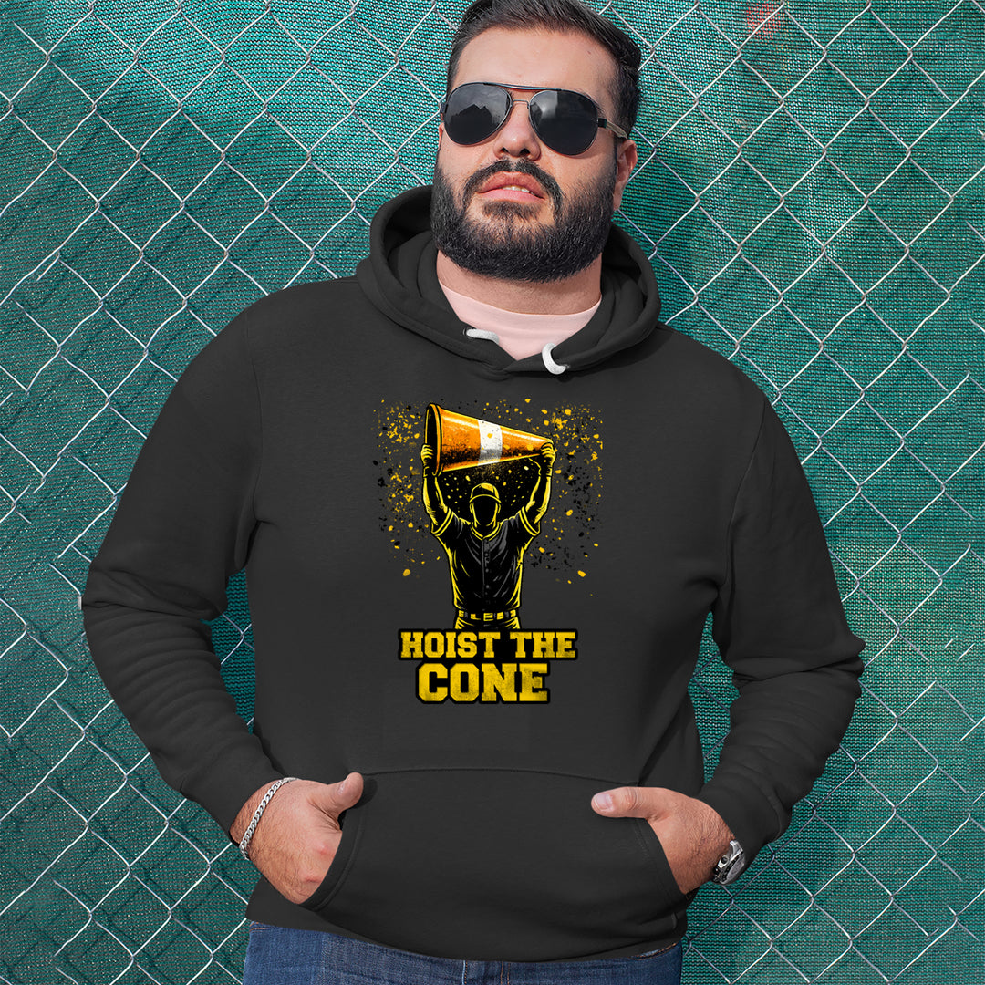 Hoist The Cone Pittsburgh Pride Adult Hoodie Sweatshirt 
