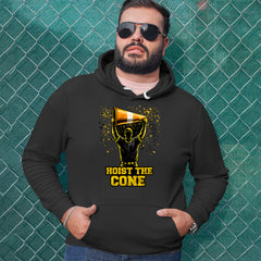 Hoist The Cone Pittsburgh Pride Adult Hoodie Sweatshirt 