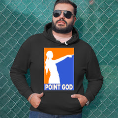 Point God Cunningham Basketball Pointing Meme  Adult Hoodie Sweatshirt 