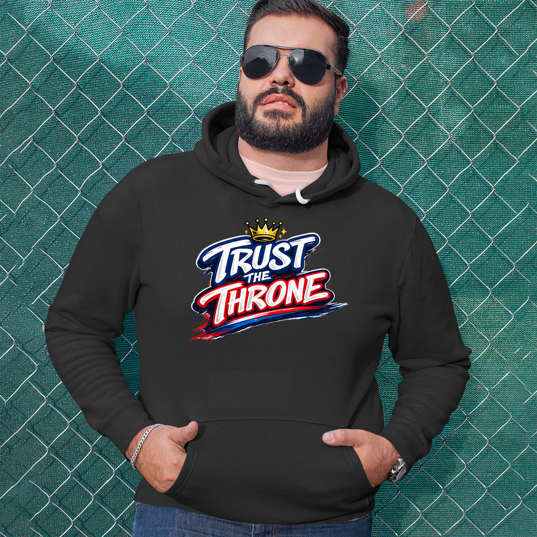 Trust The Throne Crown Philly Hoops Adult Hoodie Sweatshirt 