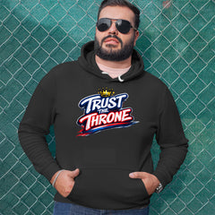 Trust The Throne Crown Philly Hoops Adult Hoodie Sweatshirt 