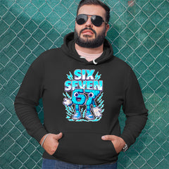 67 Brainrot Meme Slang Adult Hoodie Sweatshirt 