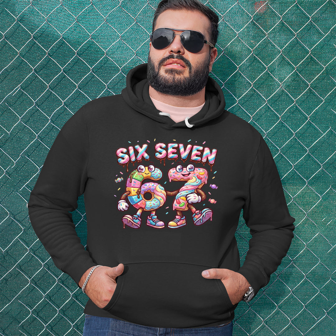 67 Candy Swirl Meme Adult Hoodie Sweatshirt 