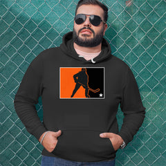 Hockey Enforcer Retro Vintage Adult Hoodie Sweatshirt 