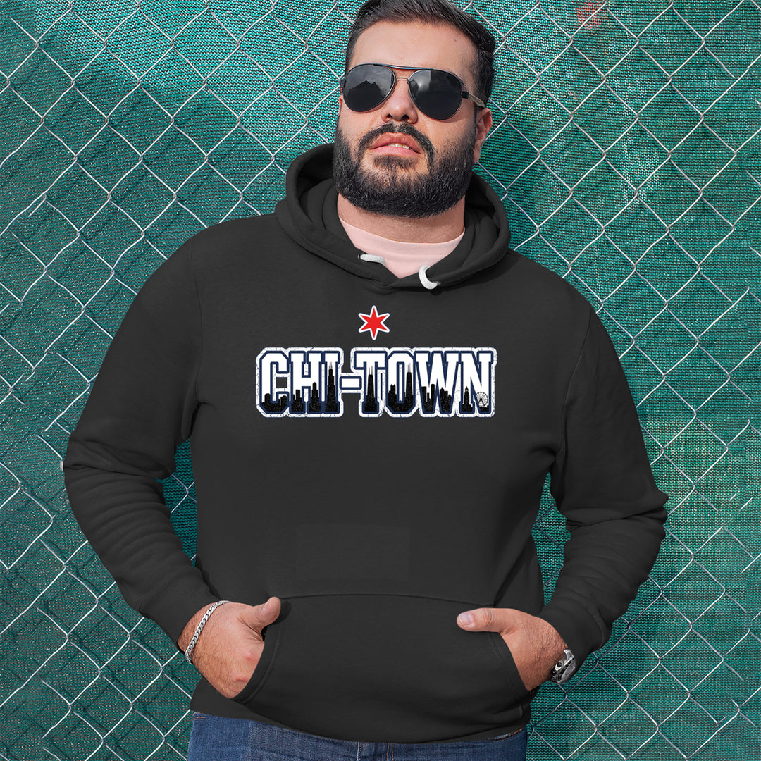 Chicago Chi-Town City Pride Adult Hoodie Sweatshirt 
