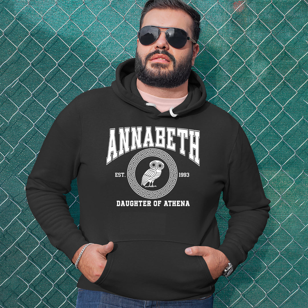 Annabeth Daughter of Athena Owl Wisdom Adult Hoodie Sweatshirt 